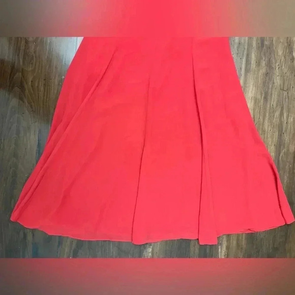 ASOS Designs Corset Dress Red Size 6 Maxi Sheer Panel Bodice Formal Sexy Cut Out - Picture 8 of 16